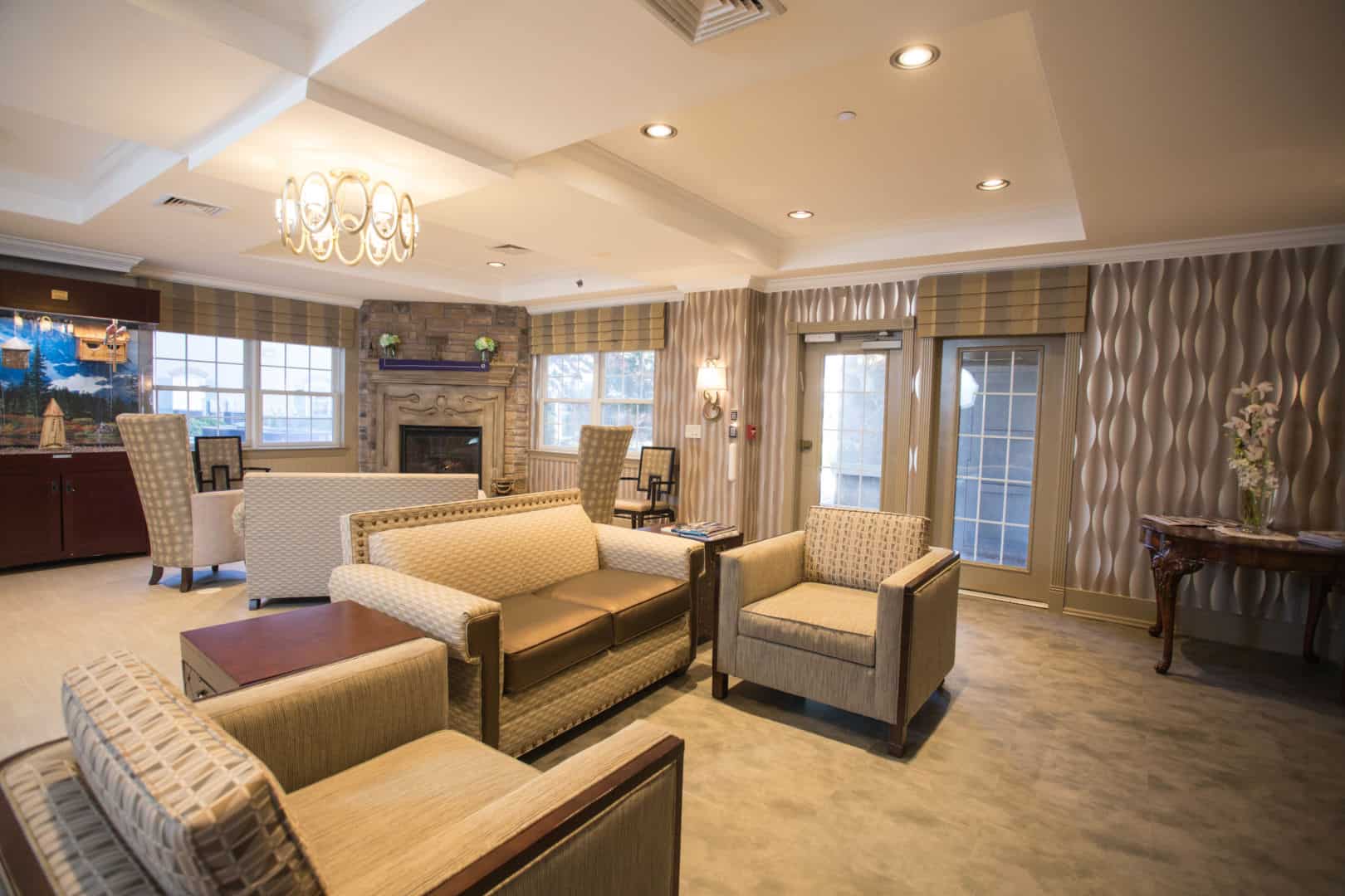 CareOne at Teaneck-Interior, sitting area