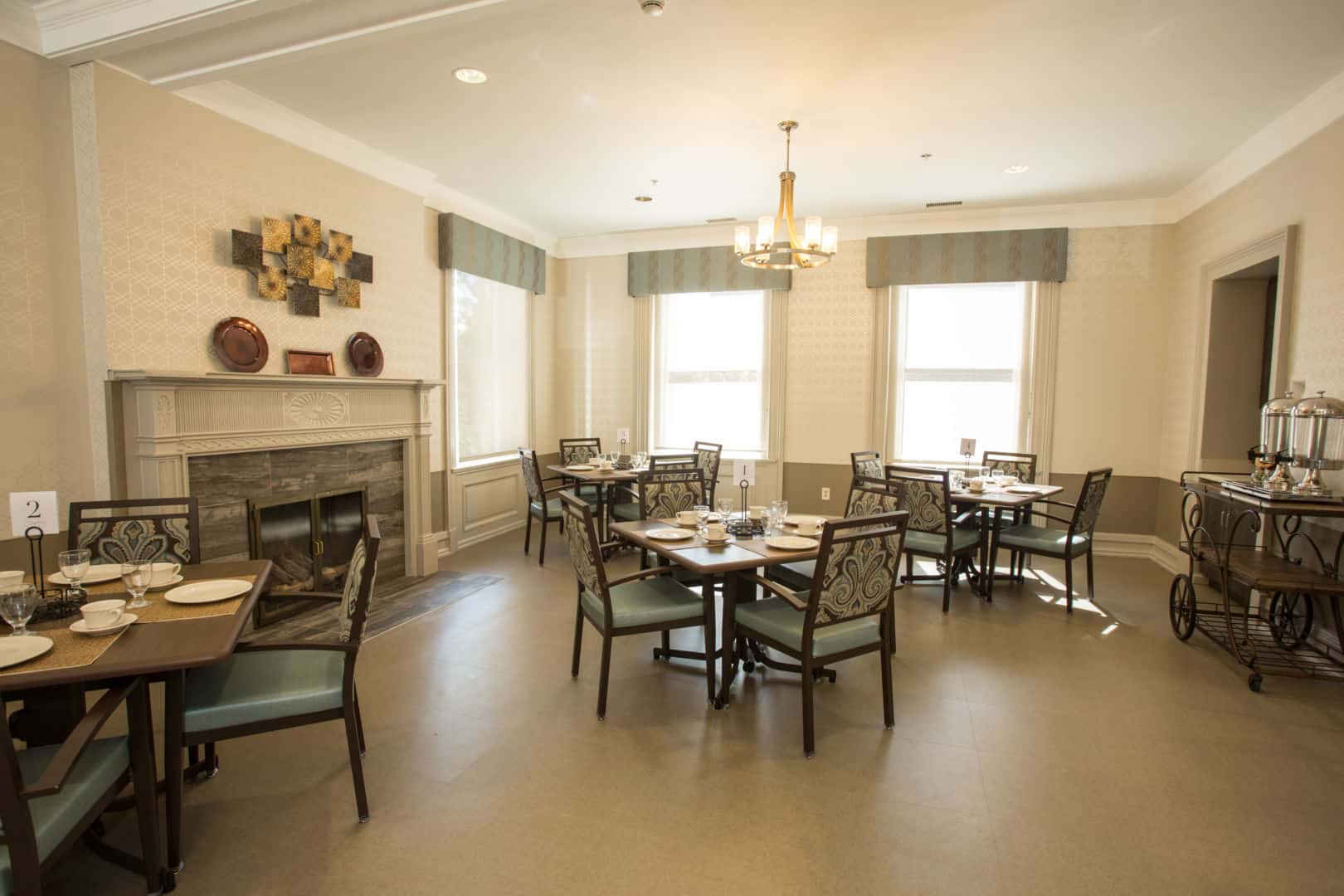 CareOne at Madison Avenue-Interior, dining room