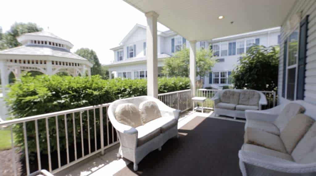 CareOne at Parsippany-Exterior, porch