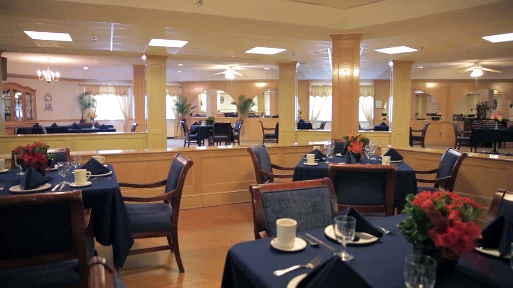 CareOne at New Milford-Interior, dining room