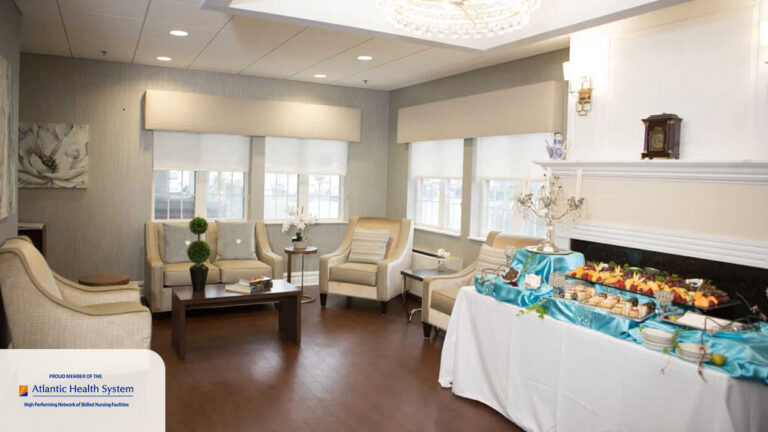 Inside of CareOne at Wayne, a Wayne rehab.