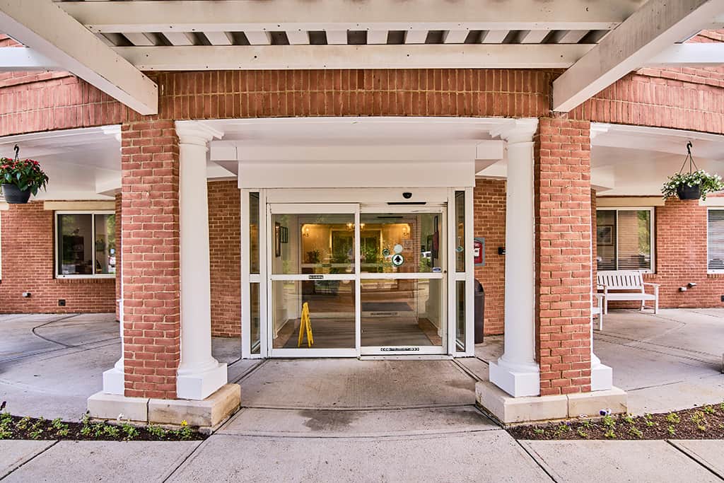 CareOne at New Bedford-Exterior, entrance