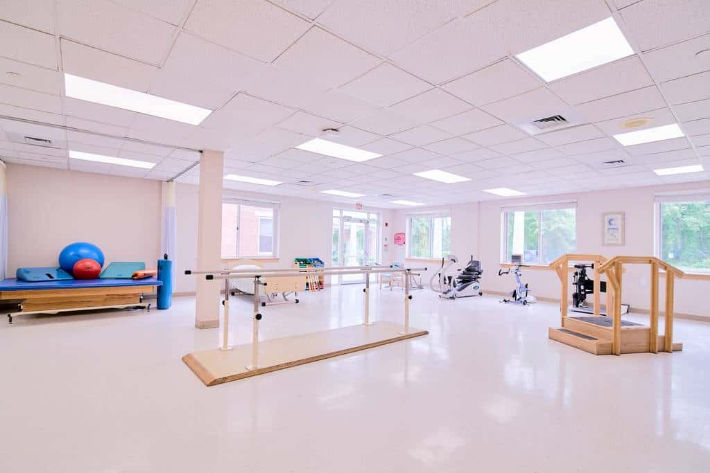 CareOne at New Bedford-Interior, fitness rehab center