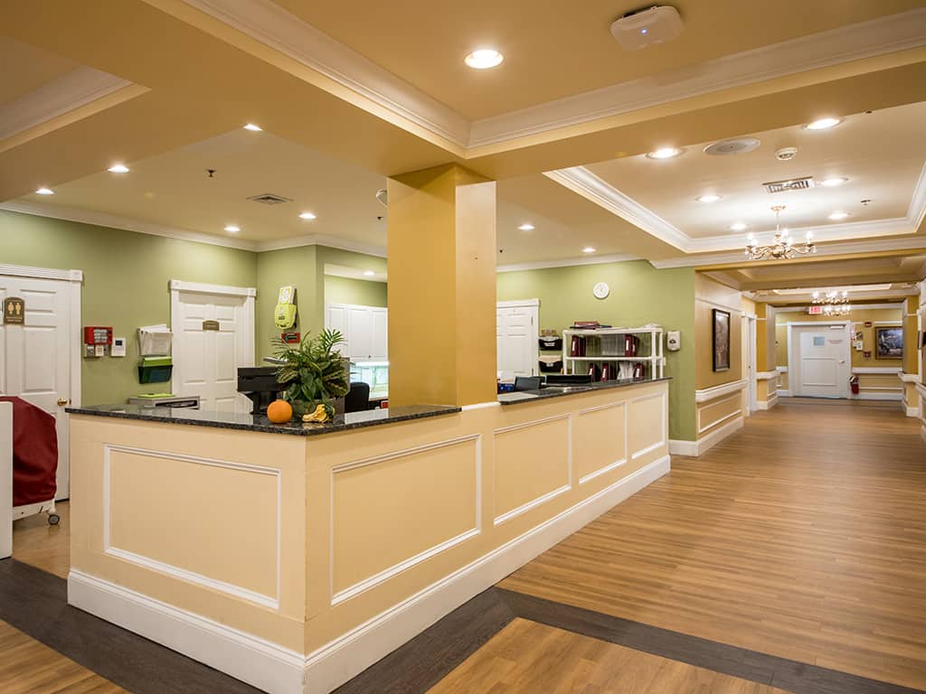 CareOne at Newton-Interior, reception