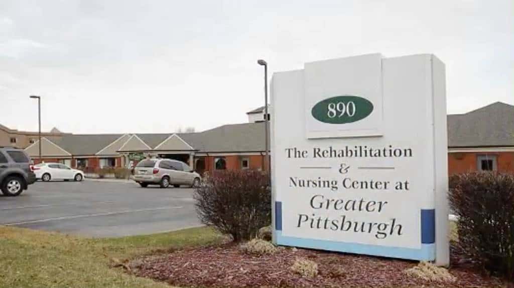 The Rehabilitation and Nursing Center at Greater Pittsburgh-Exterior, sign