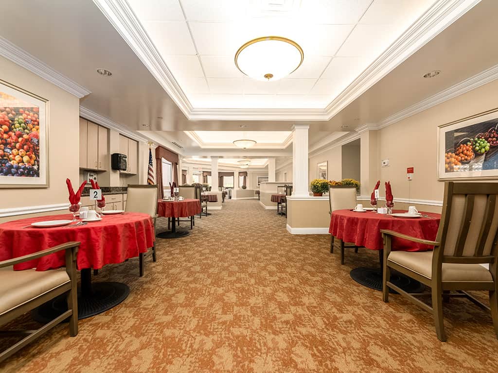 CareOne at Weymouth-Interior, dining room
